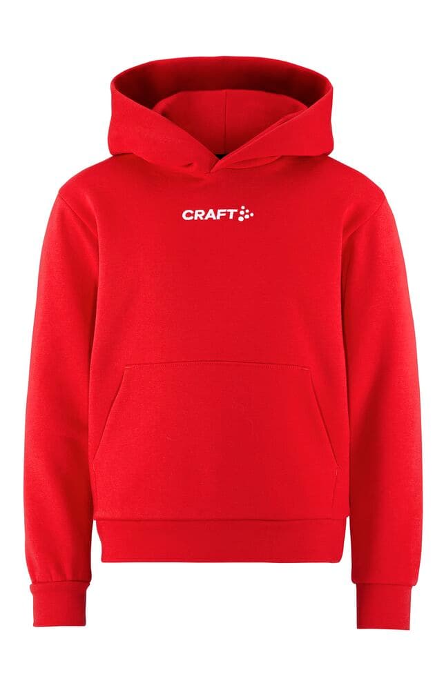 Craft Community 2.0 logo hoodie jr coloris Rouge
