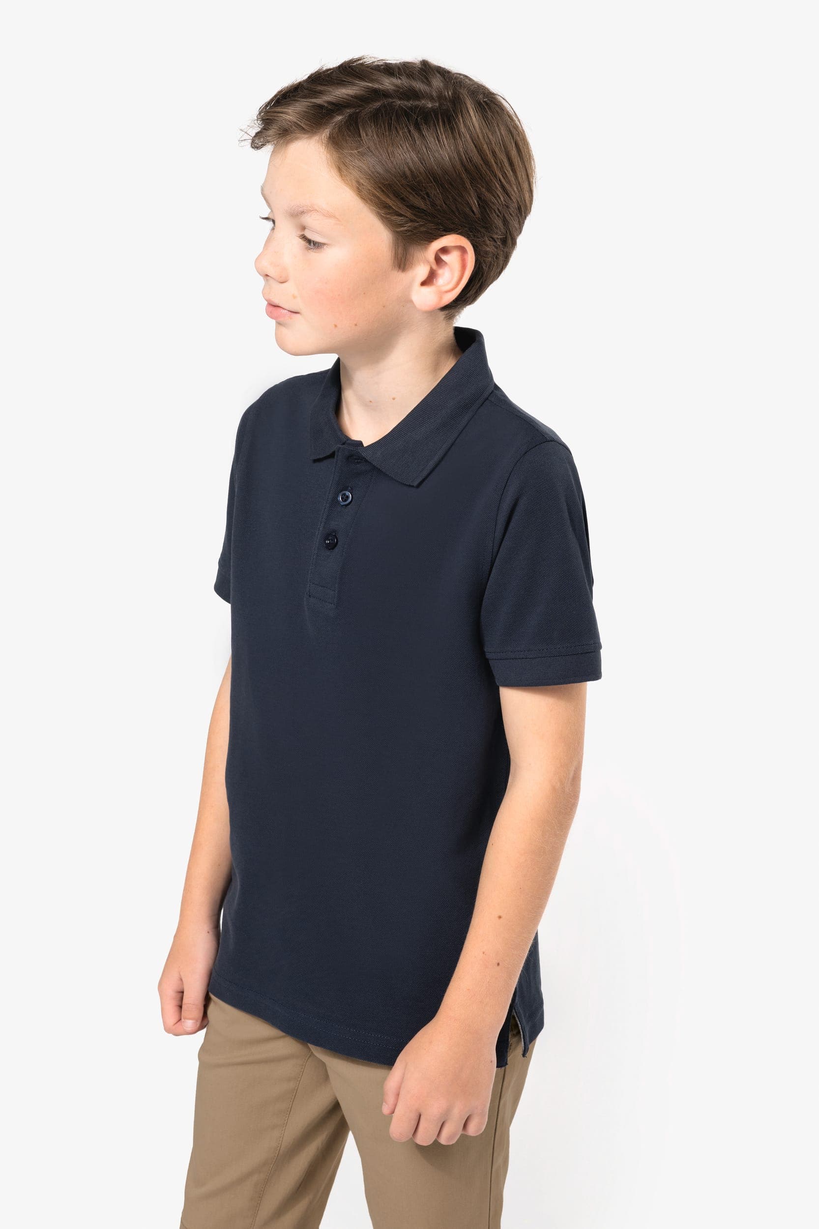 Polo manches courtes enfant en situation
