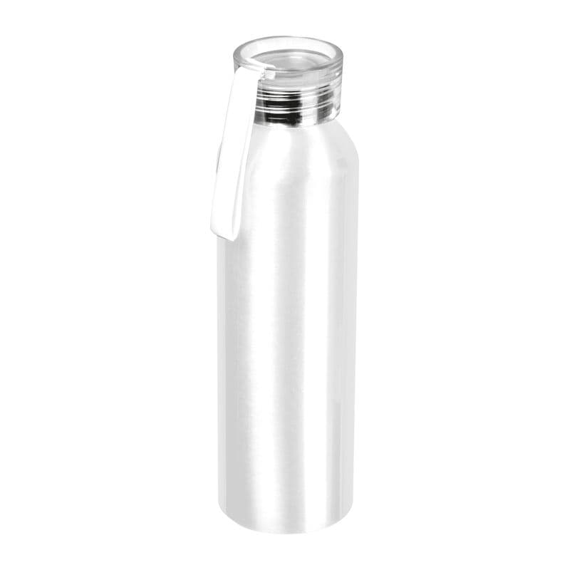Bouteille en aluminium recyclé « Cork » coloris Blanc