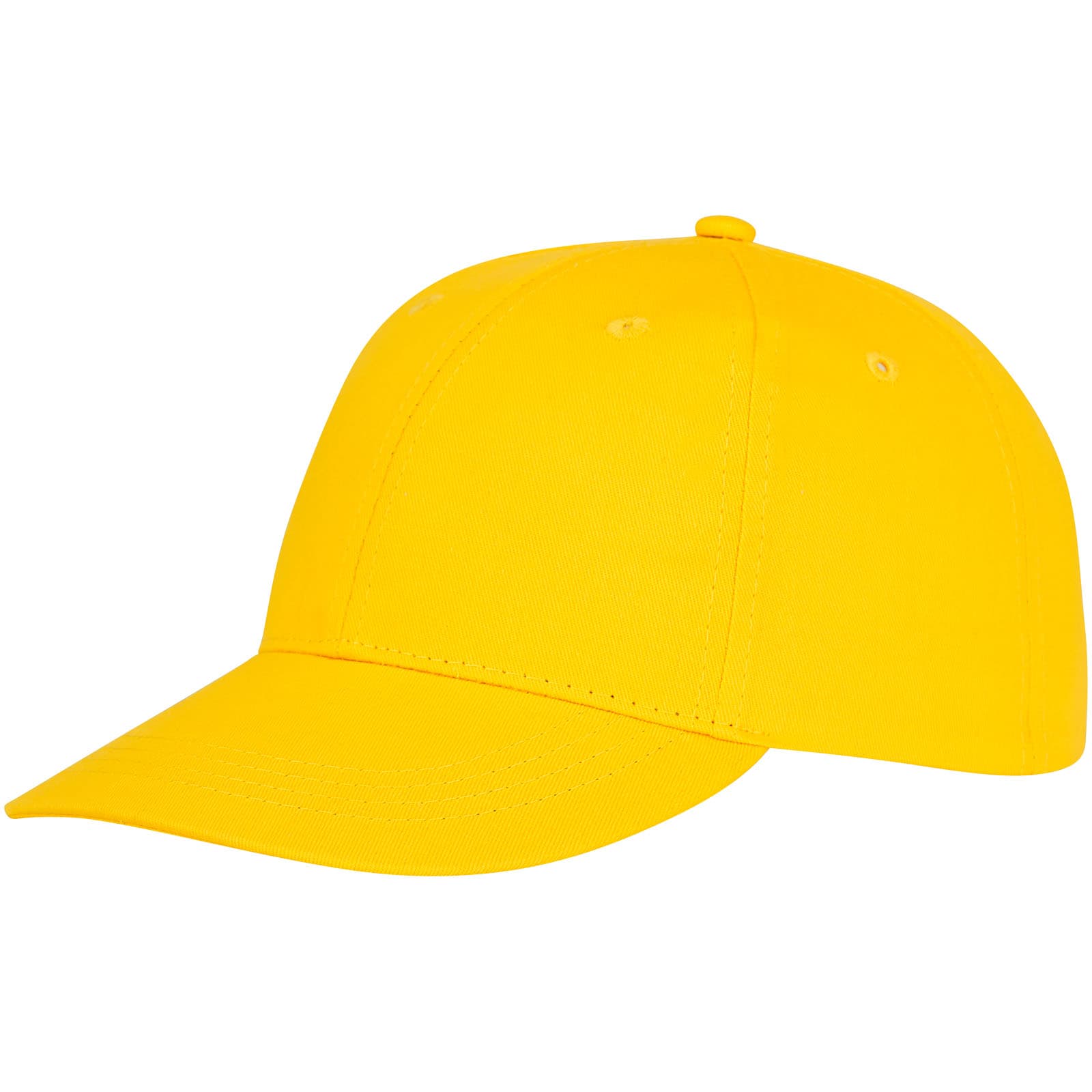 Casquette 6 panneaux de 175 g/m² Ares coloris Jaune