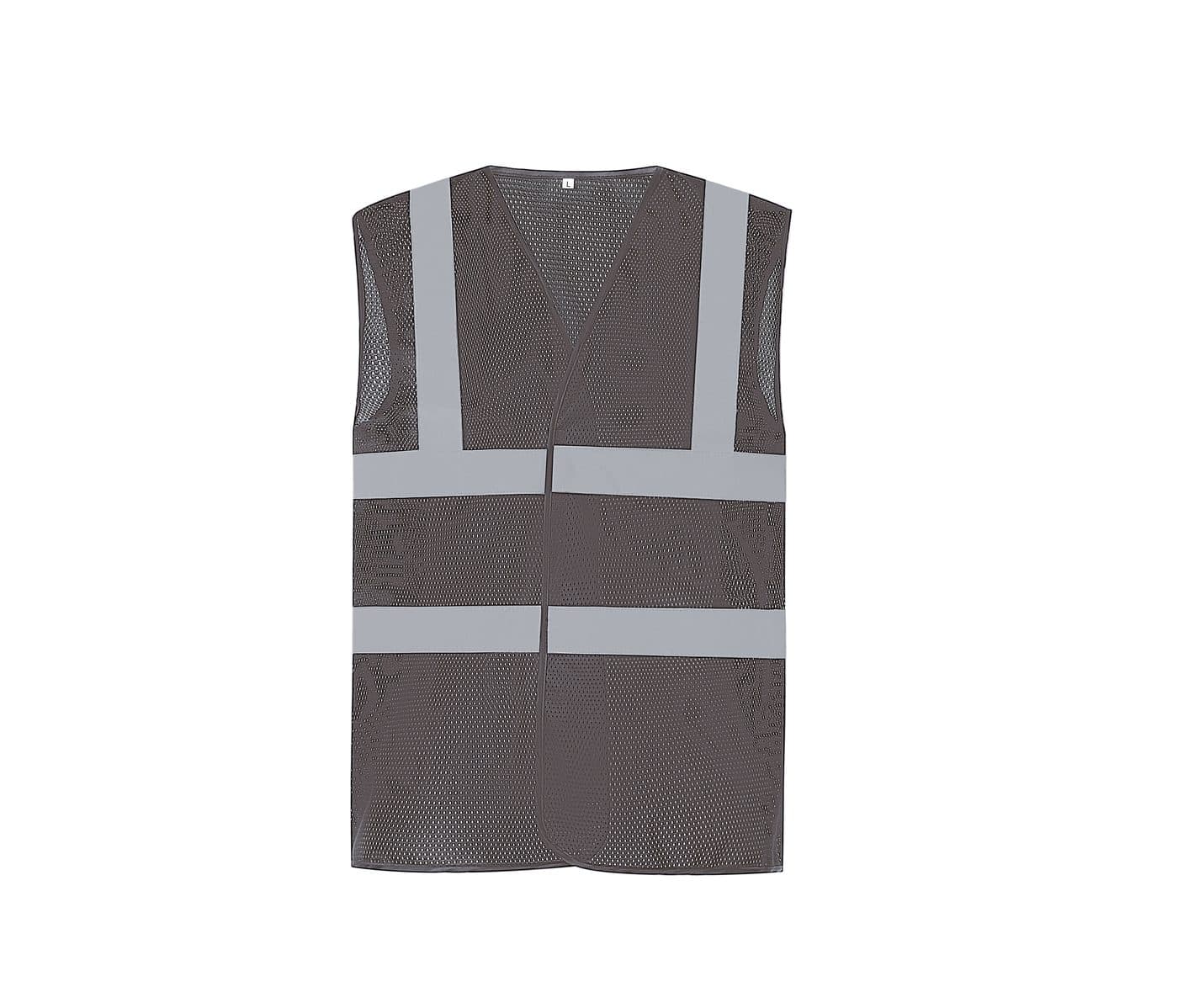 TOP COOL OPEN MESH 2 BAND AND BRACES WAISTCOAT coloris Gris