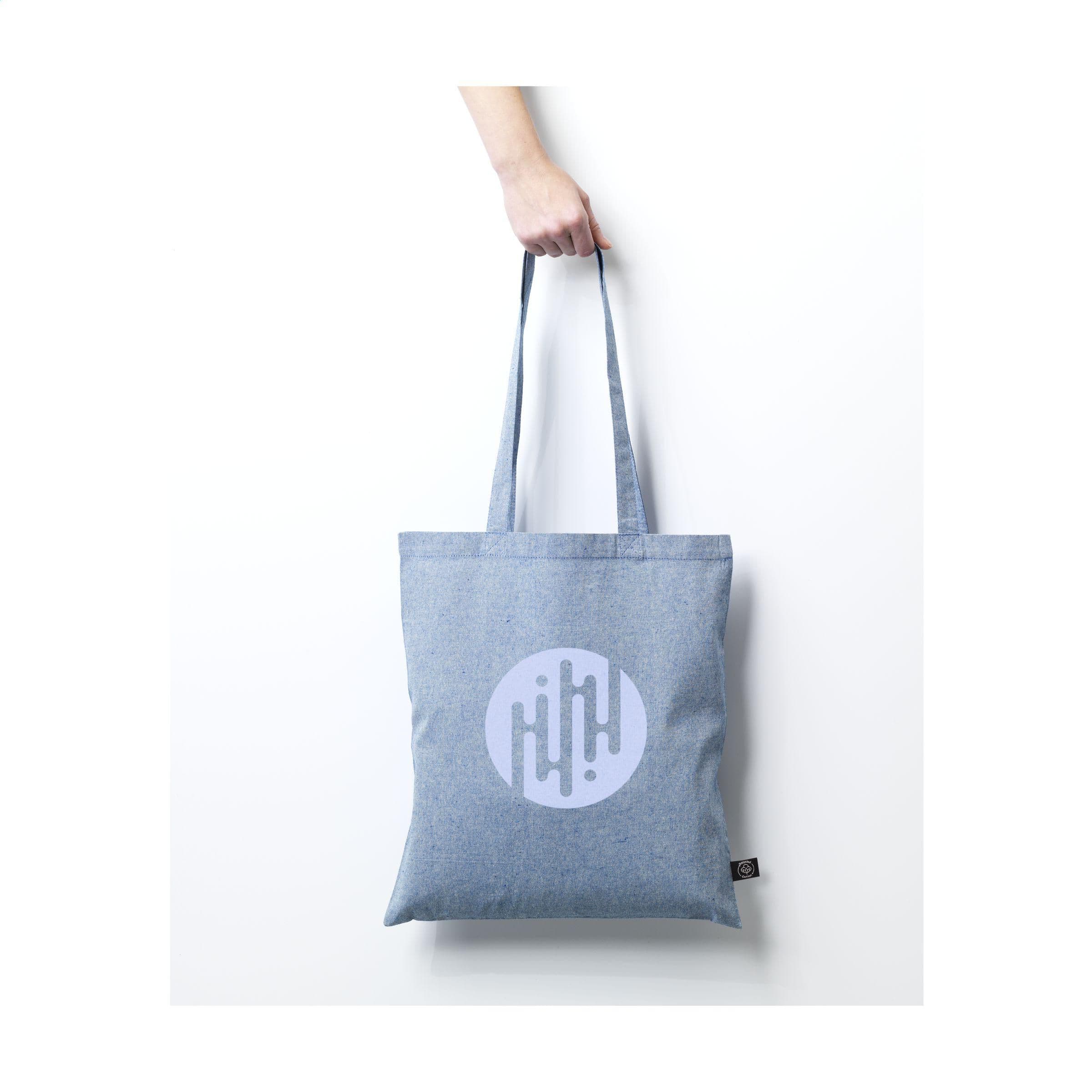 Sac shopping coton GRS recyclé (180 g/m²) en situation