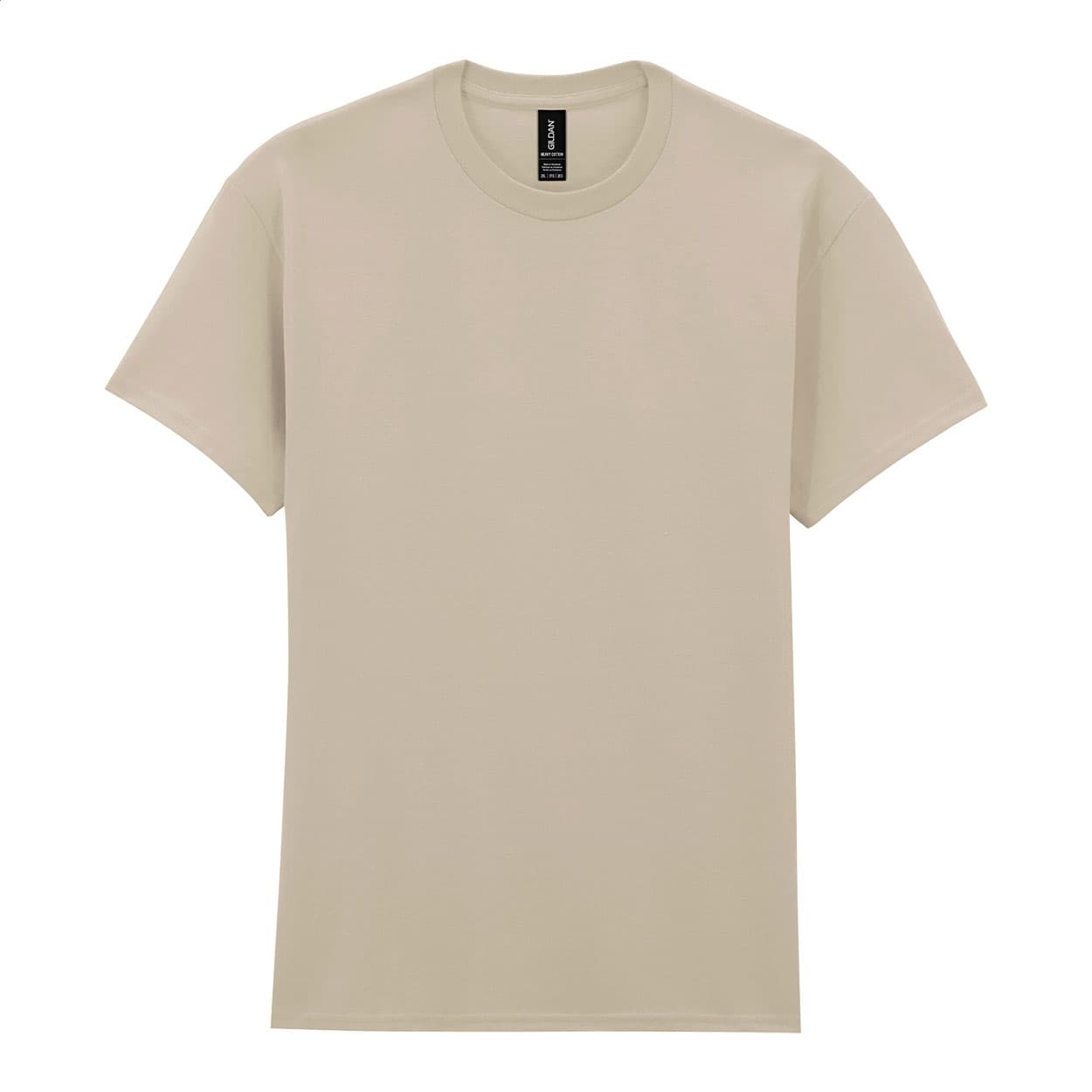 T-shirt en coton épais coloris Naturelle