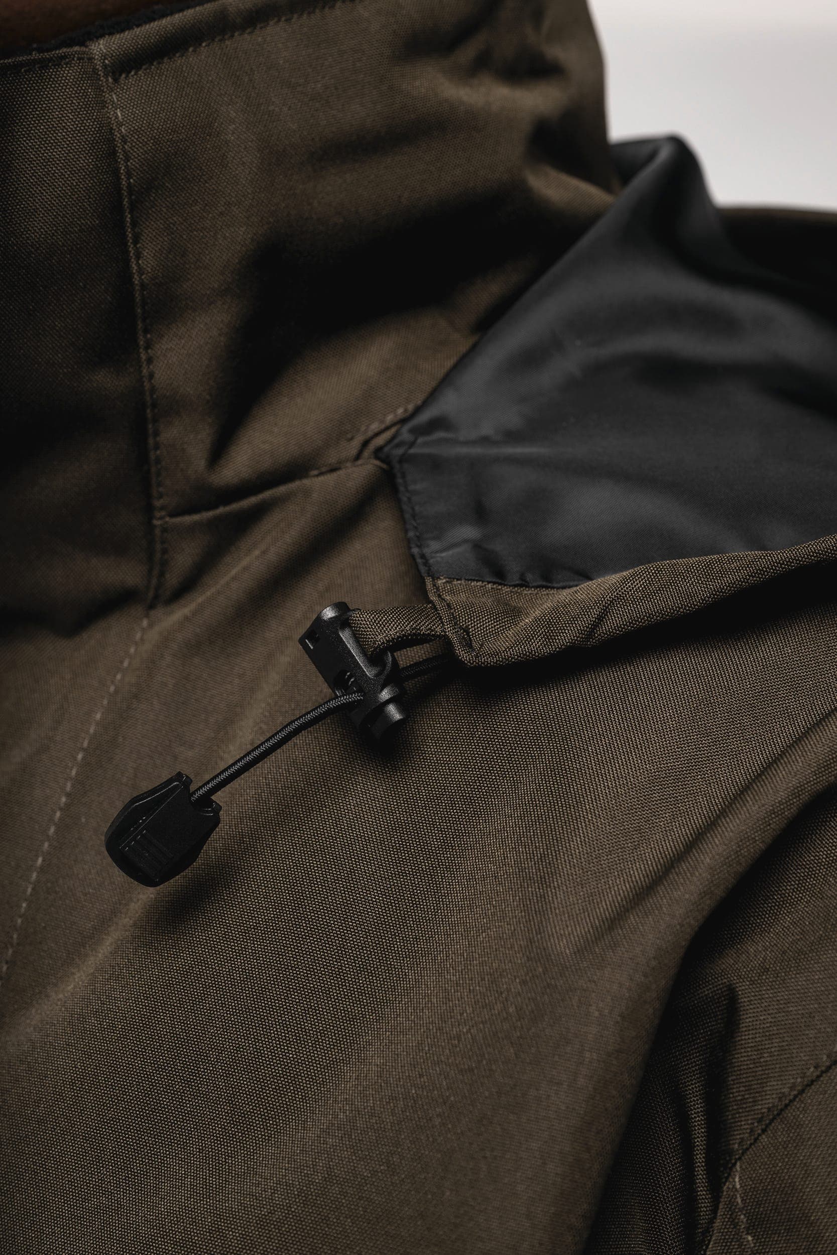 Parka doublure matelassée en situation