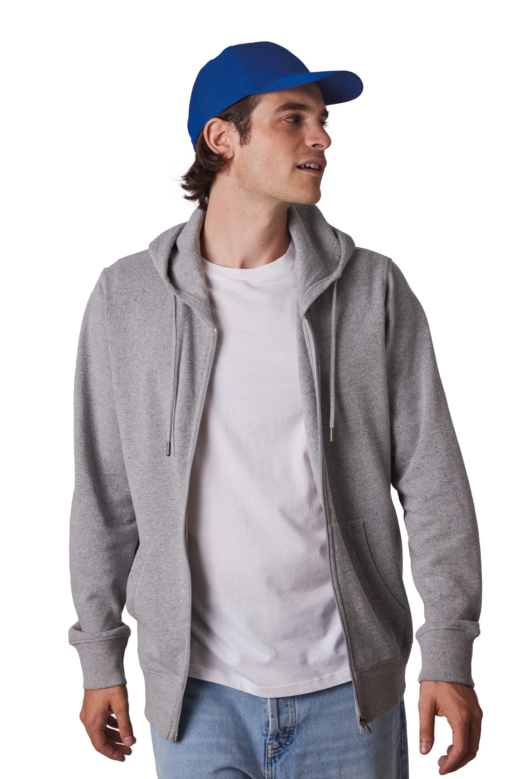 Casquette polyester - 6 panneaux en situation