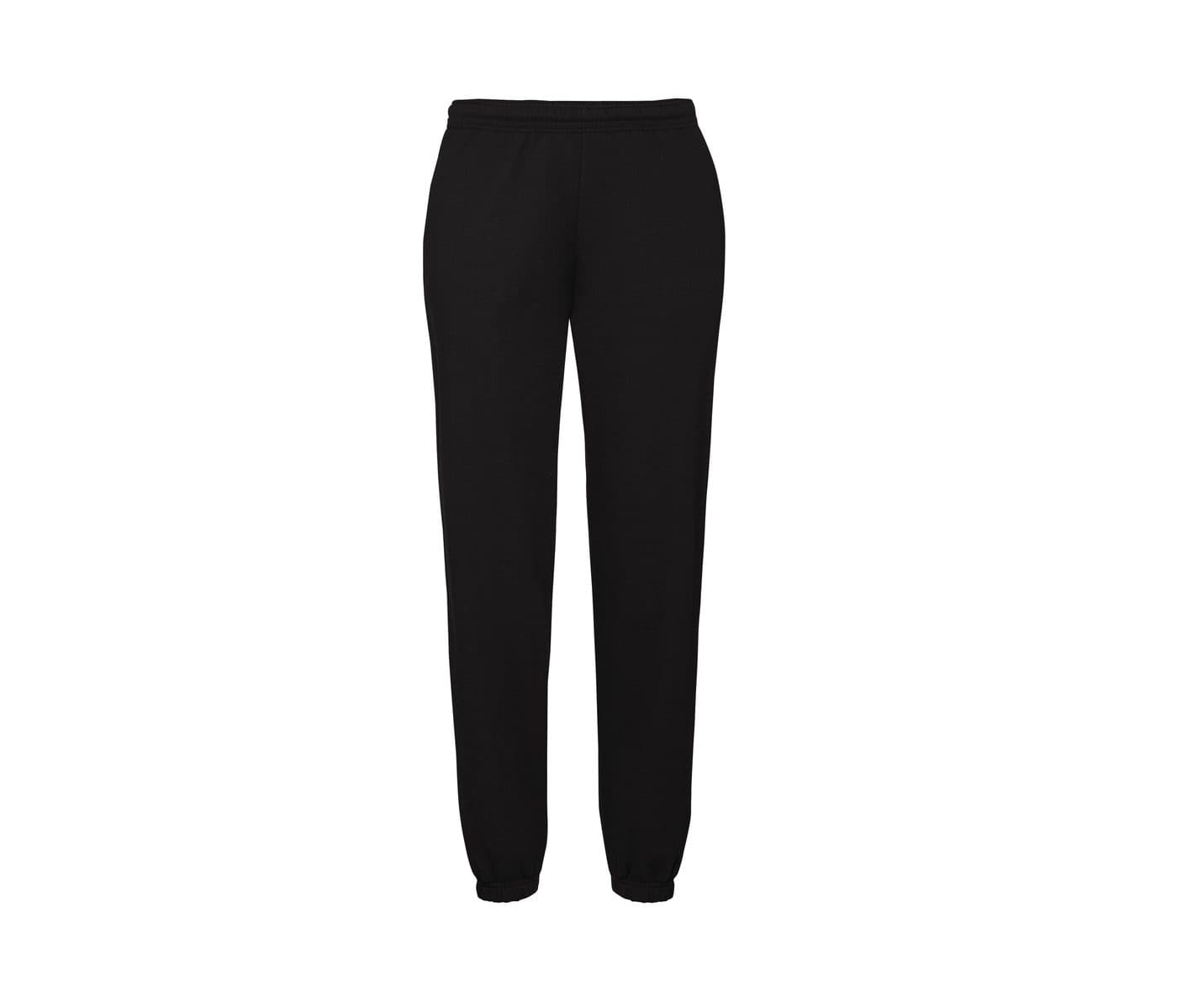 CLASSIC ELASTICATED CUFF JOG PANTS coloris Noir