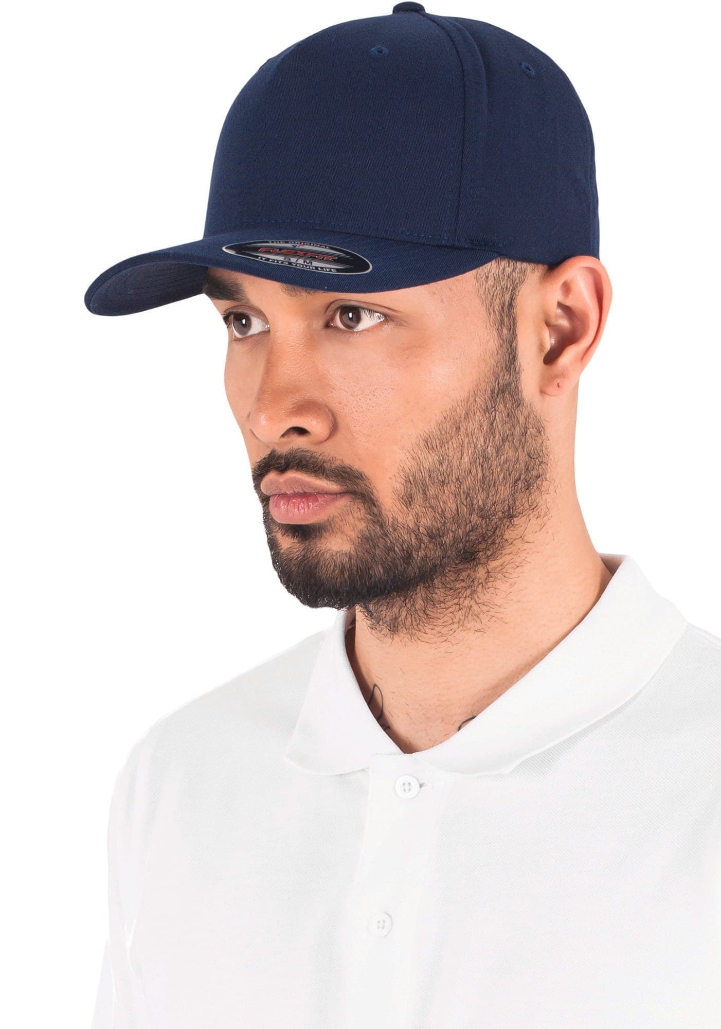 Casquette 5 panneaux en situation