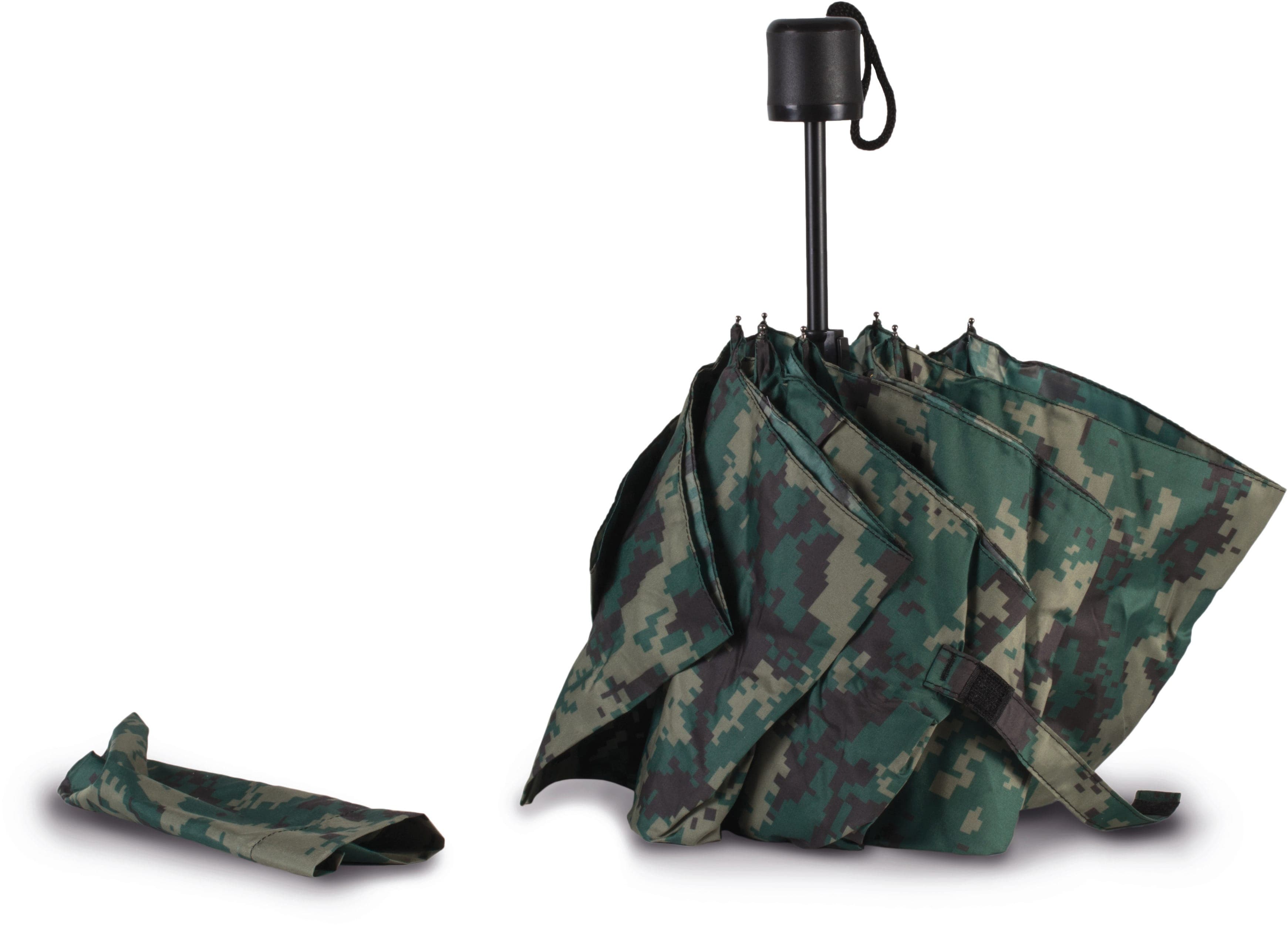 Mini parapluie pliable en situation