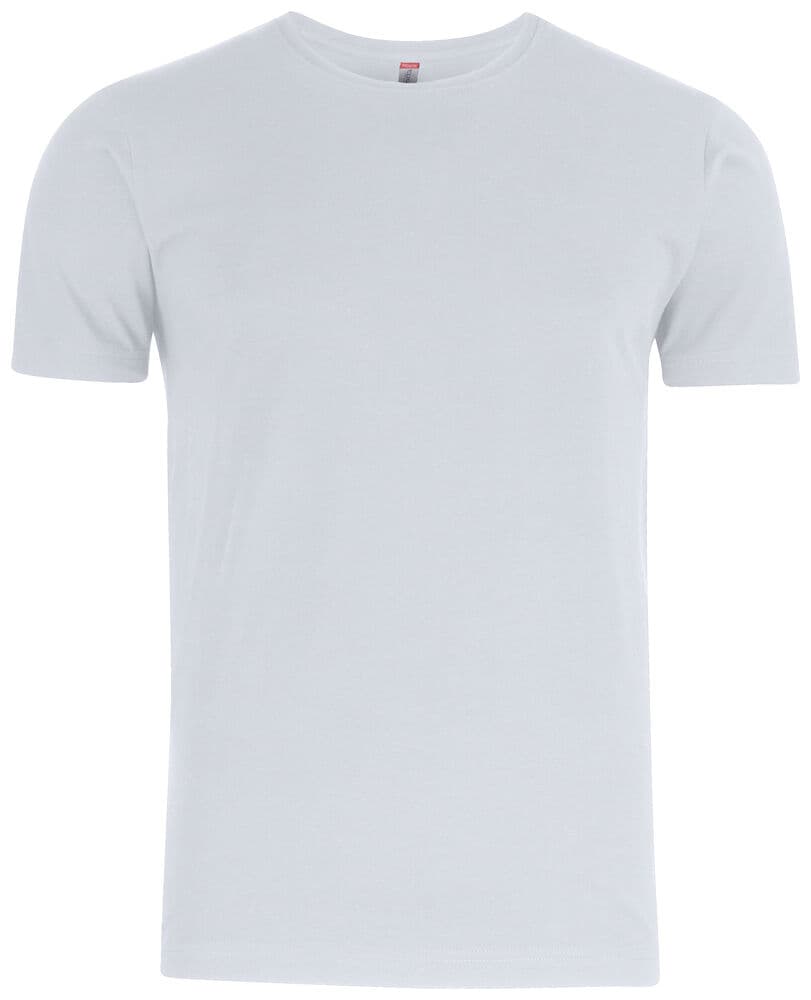 Clique Premium Fashion-T coloris Blanc
