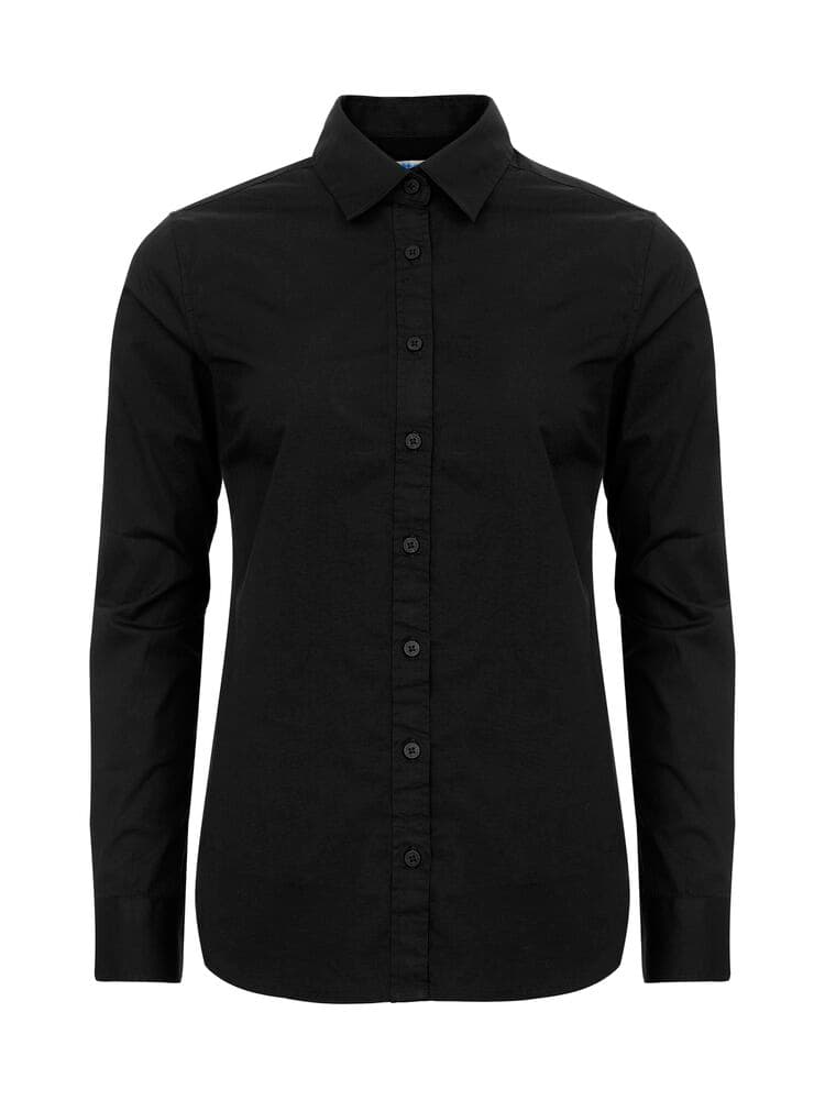 Chemise Popeline Femme coloris Noir