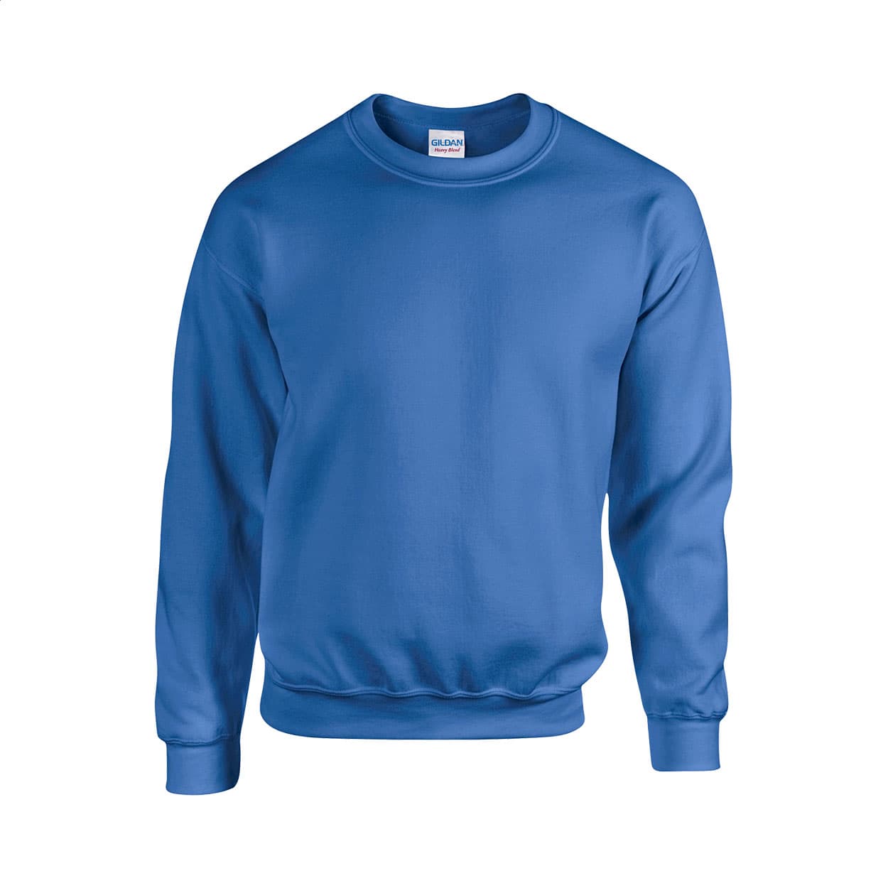 sweat-shirt à col ras du cou coloris Bleu