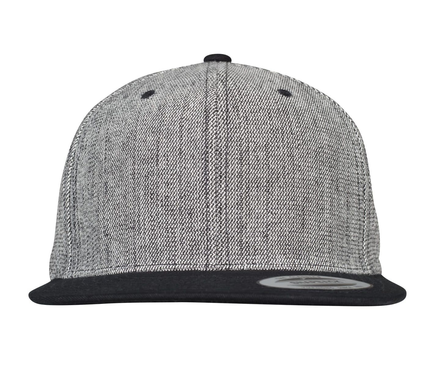 MELANGE SOLID SNAPBACK