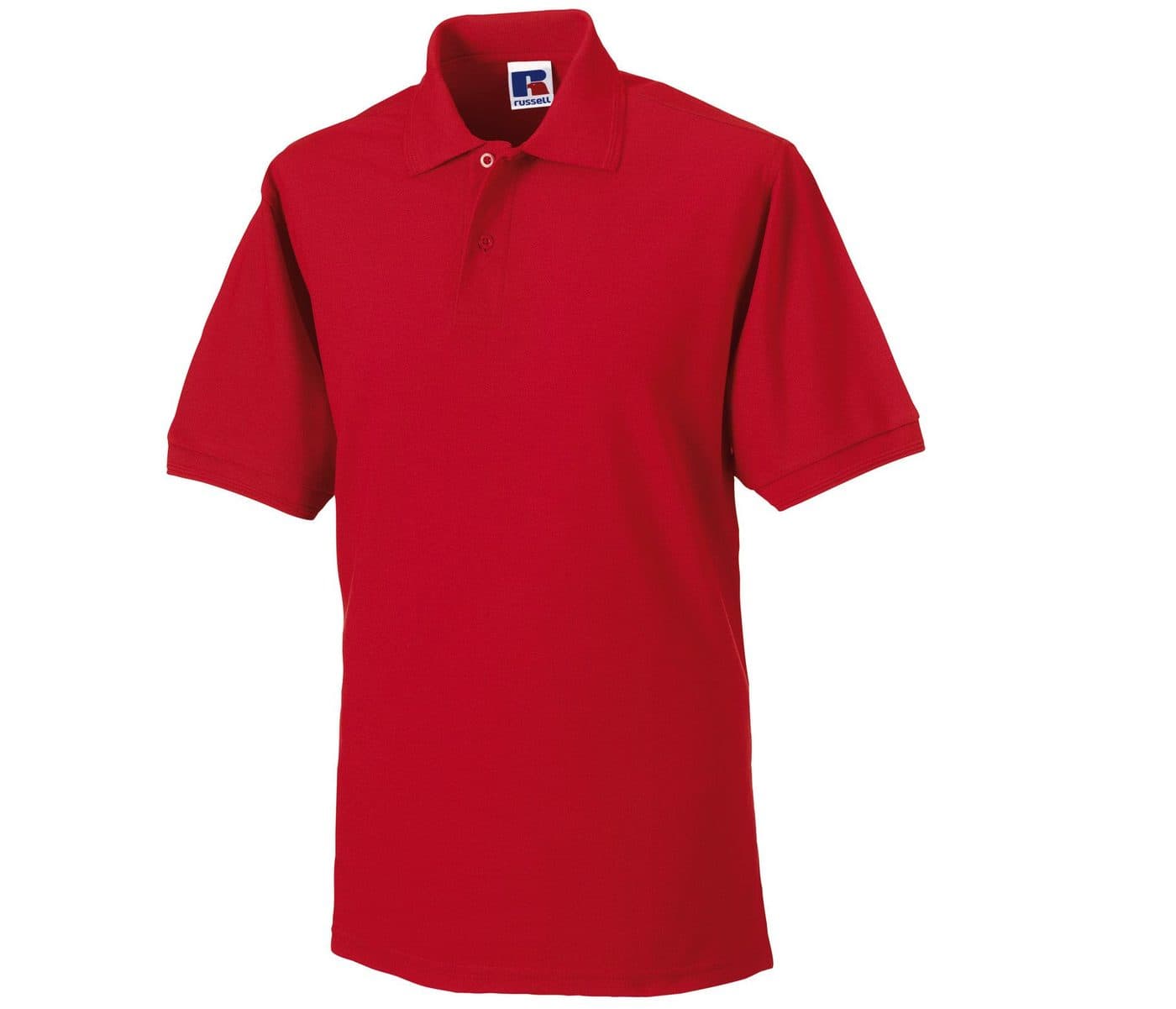 HARDWEARING POLYCOTTON POLO coloris Rouge classique