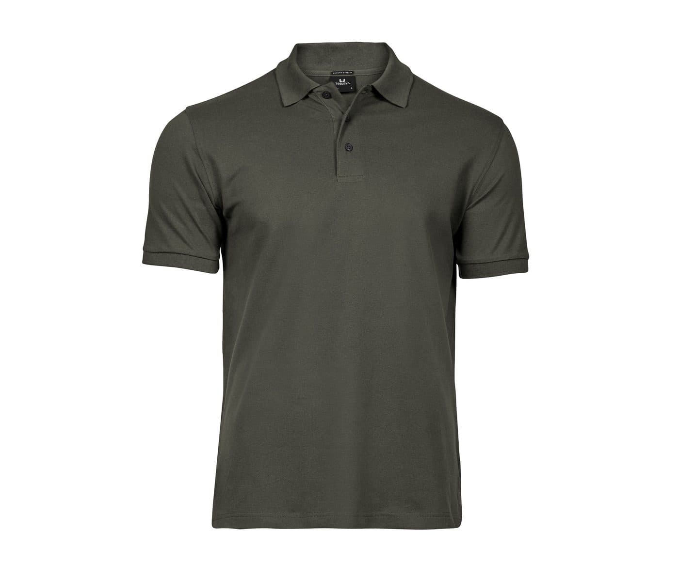 LUXURY STRETCH POLO coloris Vert profond