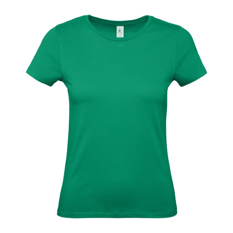 B&C #E150 WOMEN T-SHIRT coloris Vert kelly