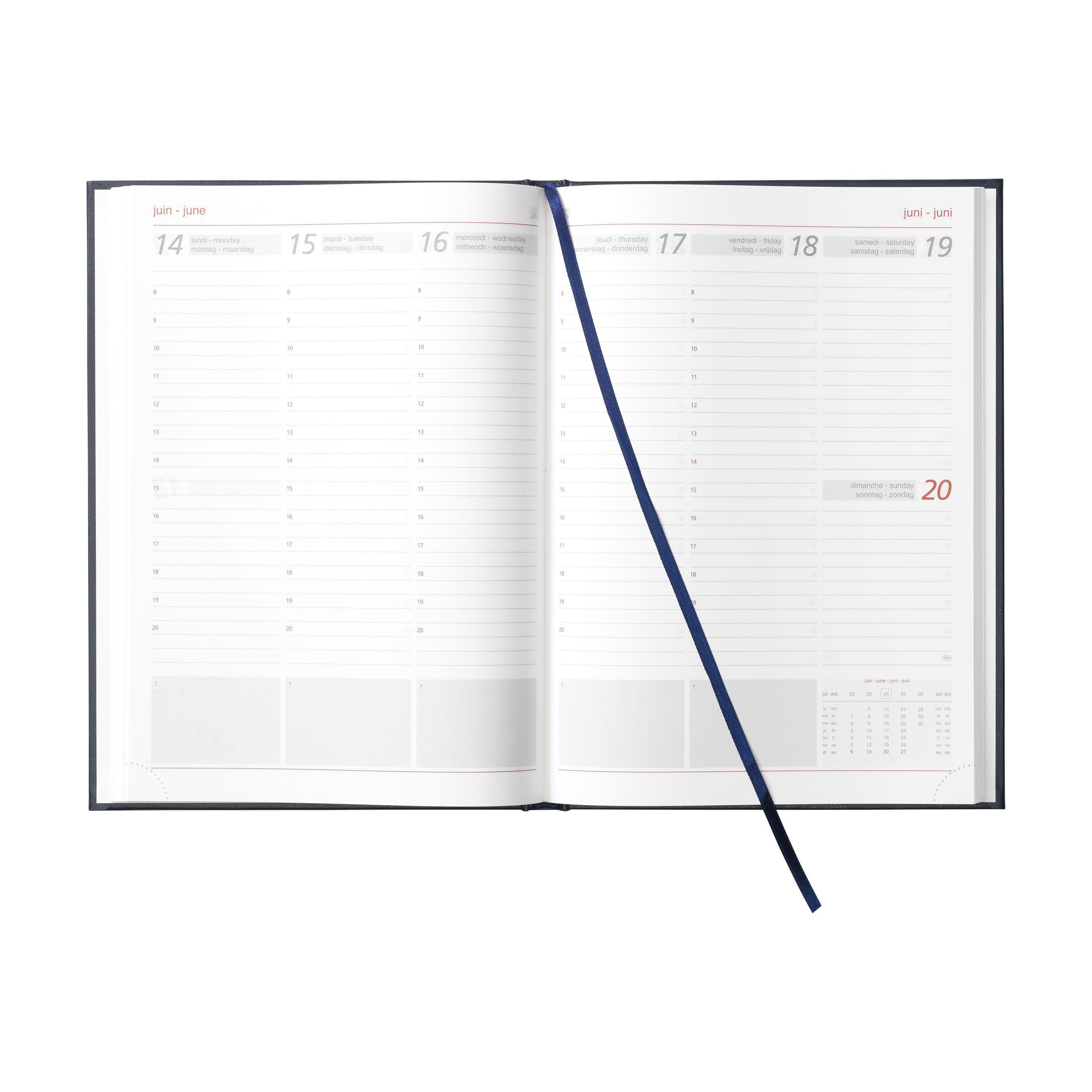 Agenda Euromax Balacron 4 langues en situation