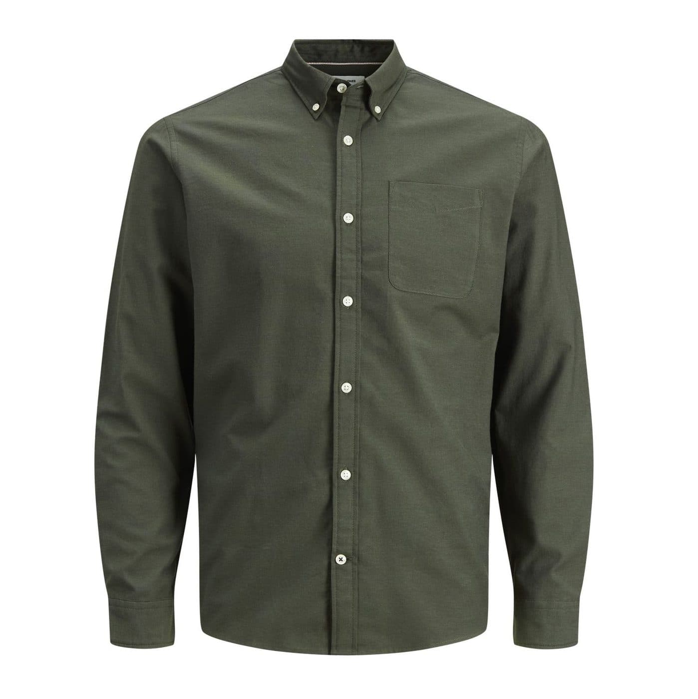 OXFORD SHIRT coloris Bleu nuit forêt