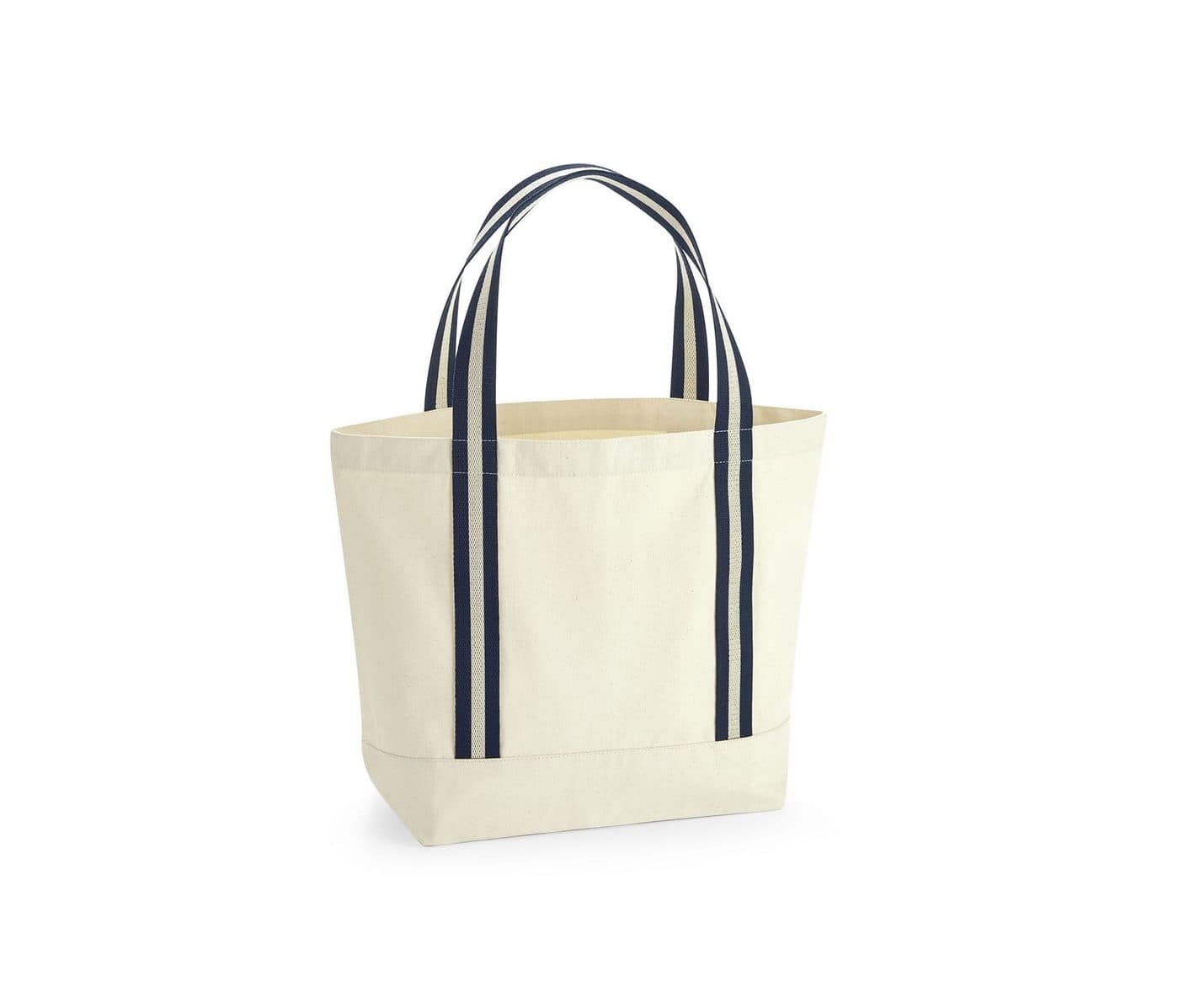 EARTHAWARE® ORGANIC BOAT BAG coloris Naturel / Bleu marine