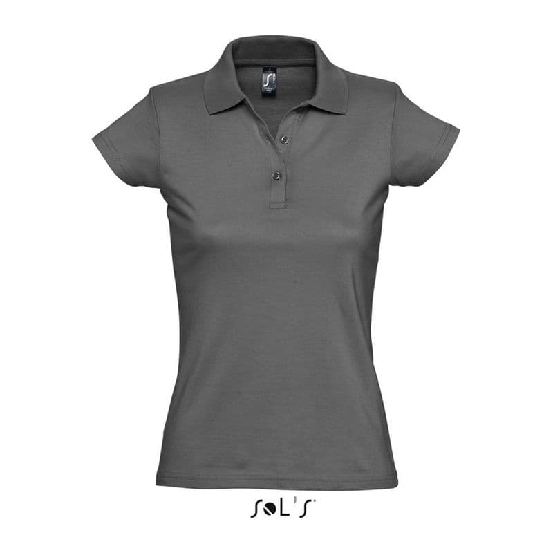 PRESCOTT WOMEN POLO SHIRT coloris Gris foncé