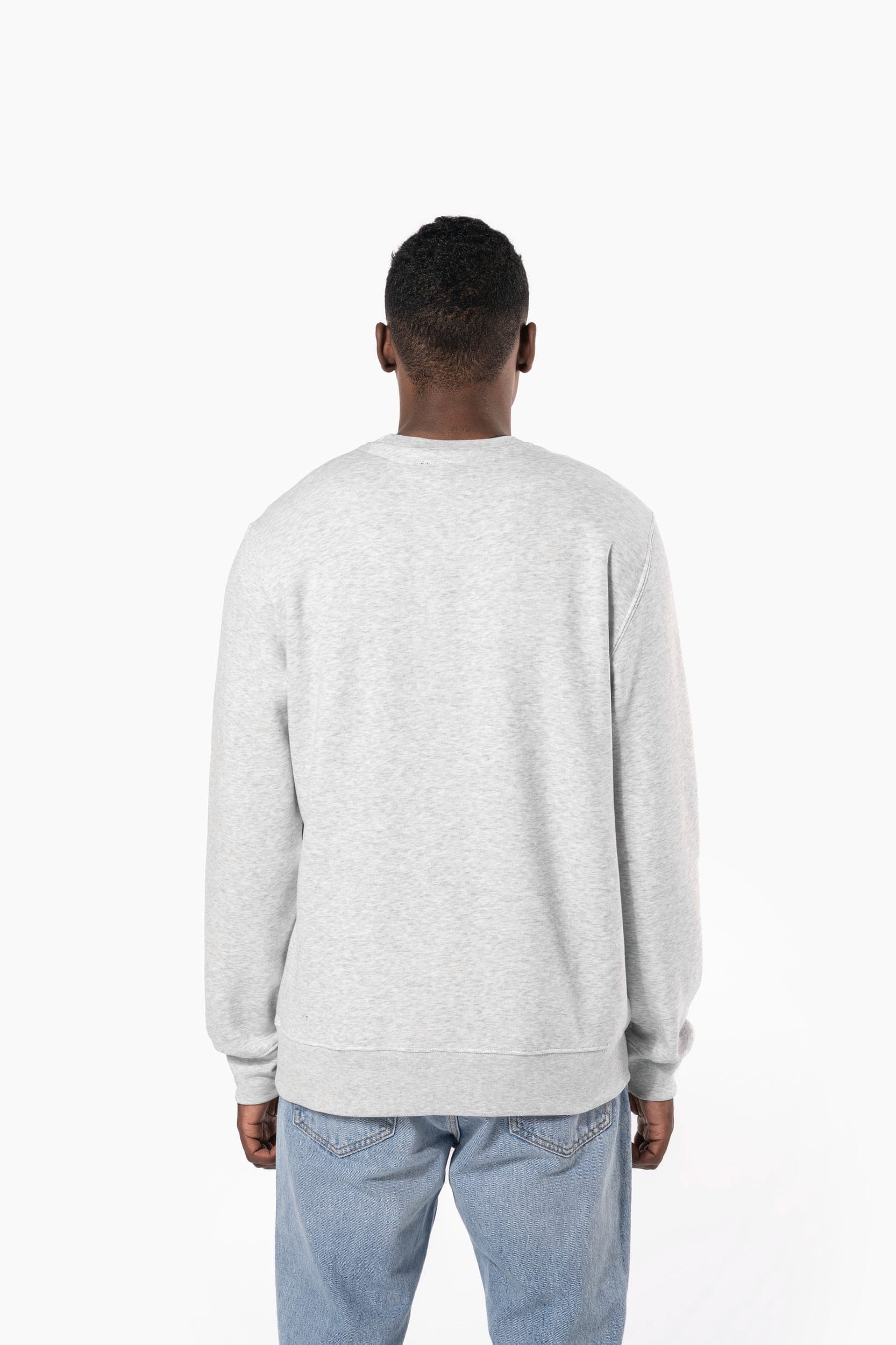 Sweat-shirt col rond homme en situation