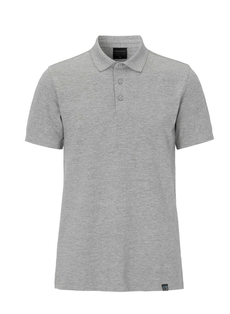 POLO PIQUE STRETCH HOMME - CERTIFIÉ GOTS