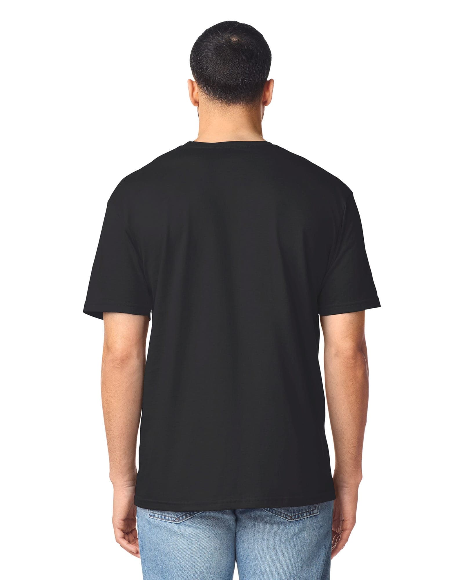 T-shirt homme col rond Softstyle en situation