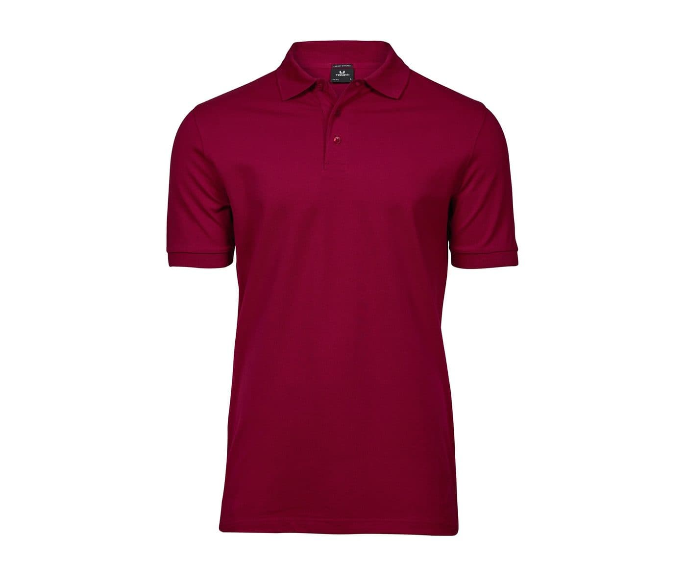 LUXURY STRETCH POLO coloris Rouge profond