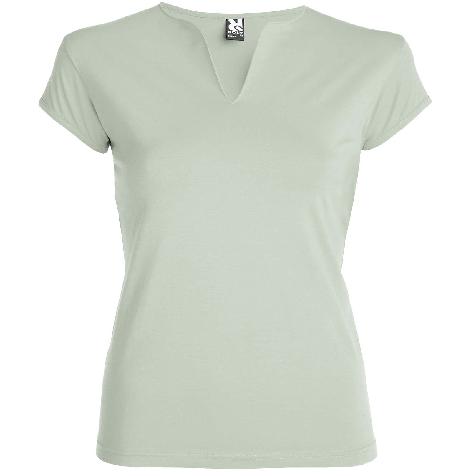 T-shirt de 200 g/m² Belice à manches courtes pour femme coloris Vert brume