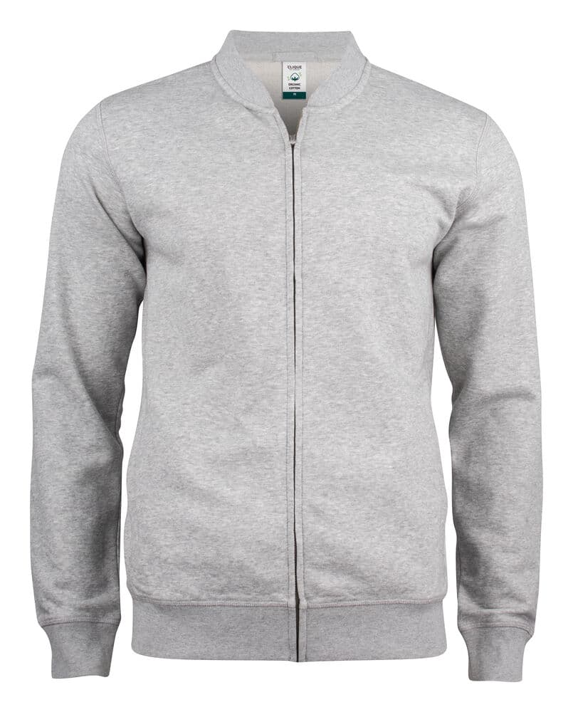 Clique Premium OC Cardigan coloris Gris chiné