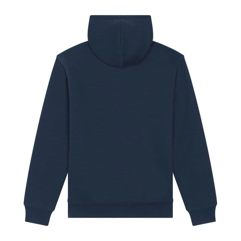 Hygger Sherpa unisex lined zip-thru hoodie coloris Bleu marine