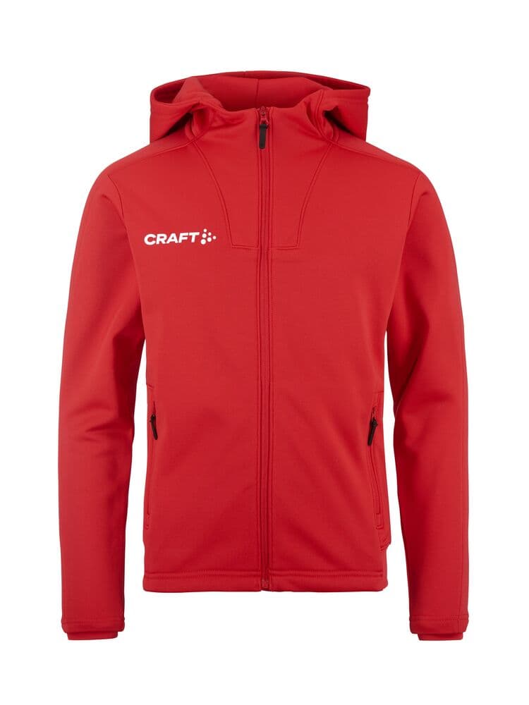 Craft Evolve 2.0 brushed hood jr coloris Rouge