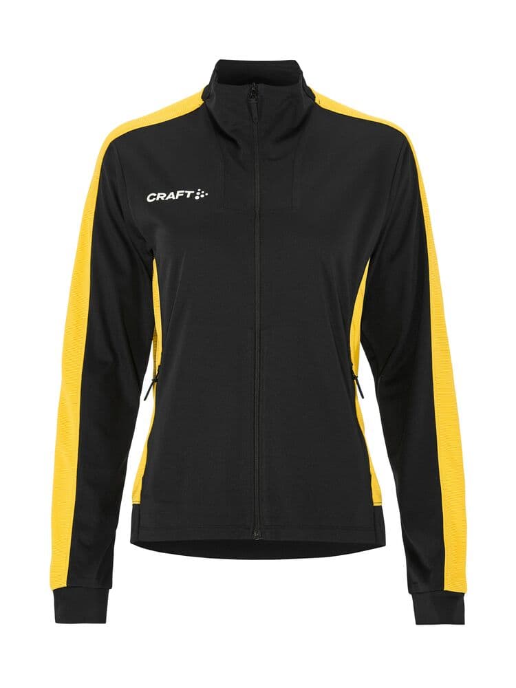 Craft Evolve 2.0 contrast full zip jacket w coloris Noir / Jaune