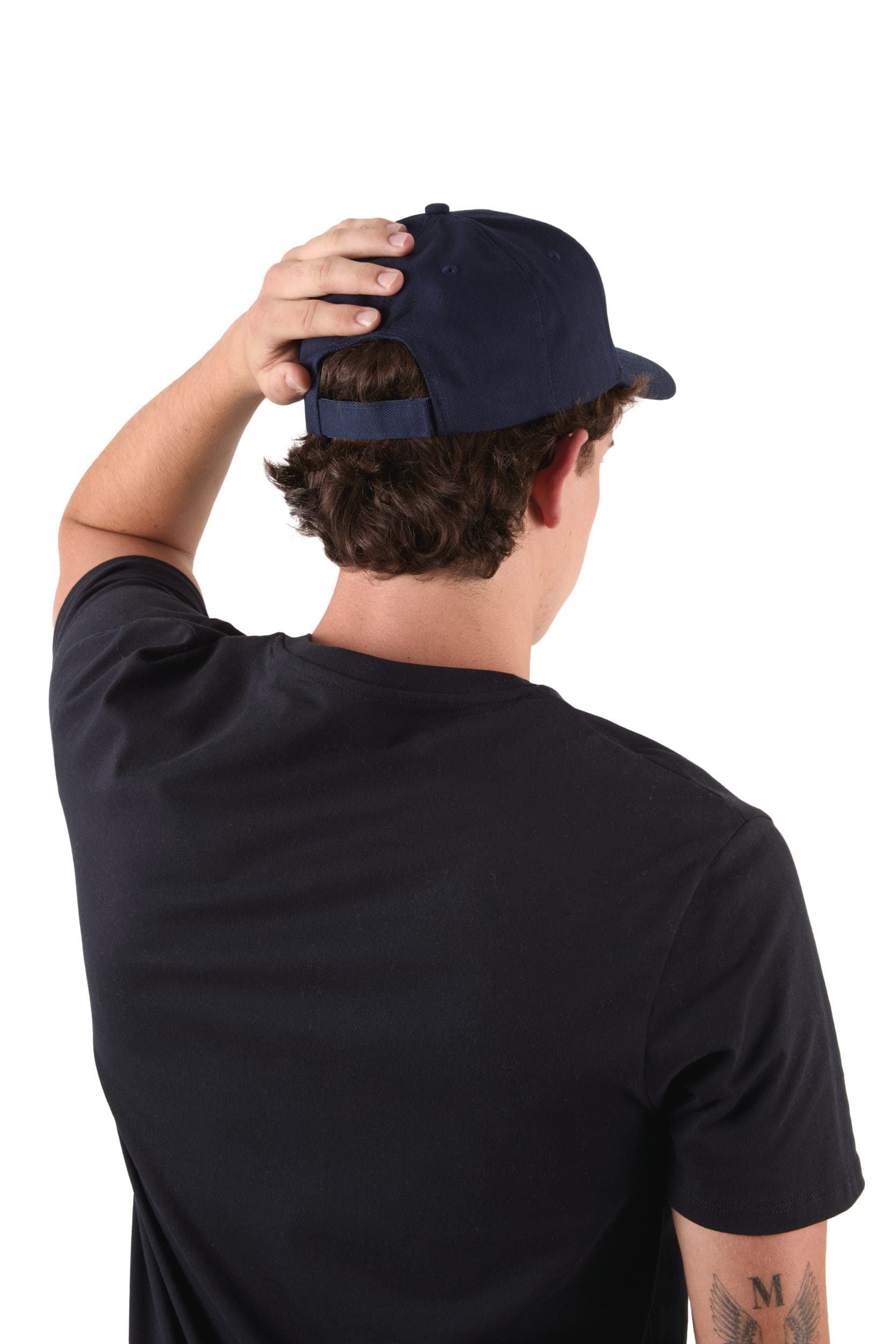 Casquette 5 panneaux en situation