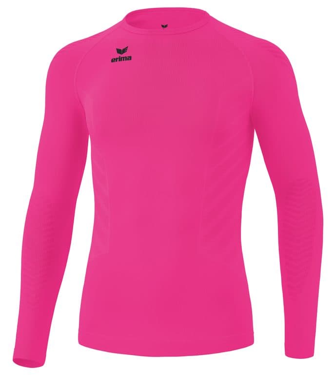 Longsleeve Athletic coloris Rose fluo