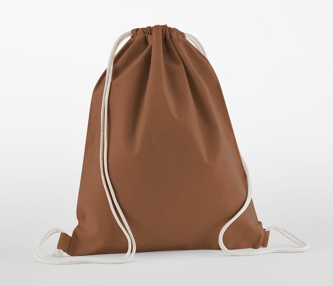 ORGANIC COTTON INCO. GYMSAC coloris Terracotta