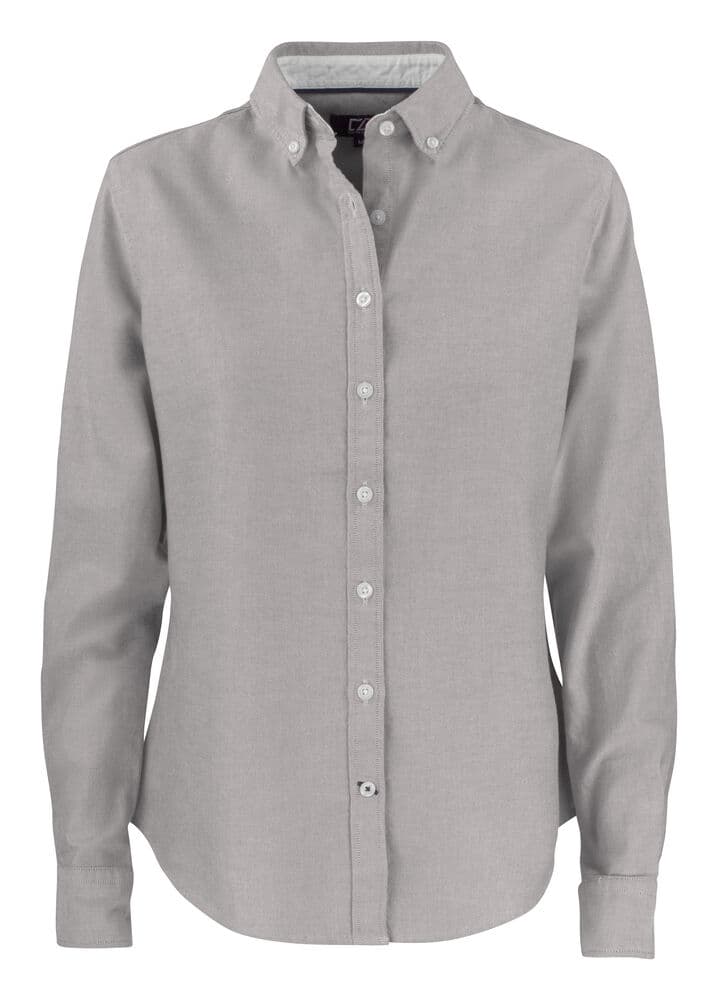 Chemise Oxford Cutter & Buck Belfair femme coloris Gris