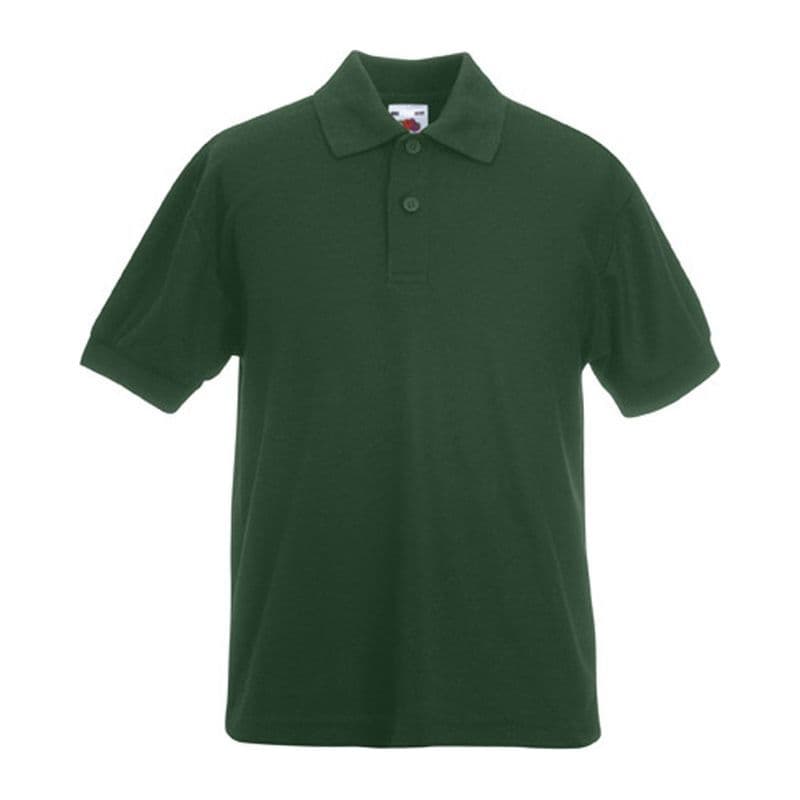 KIDS 65/35 POLO coloris Vert bouteille