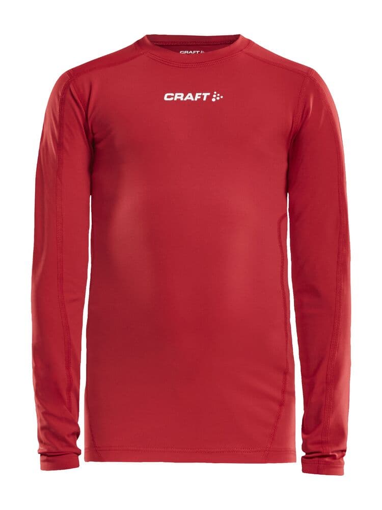Craft Pro control compression tee ls jr coloris Rouge