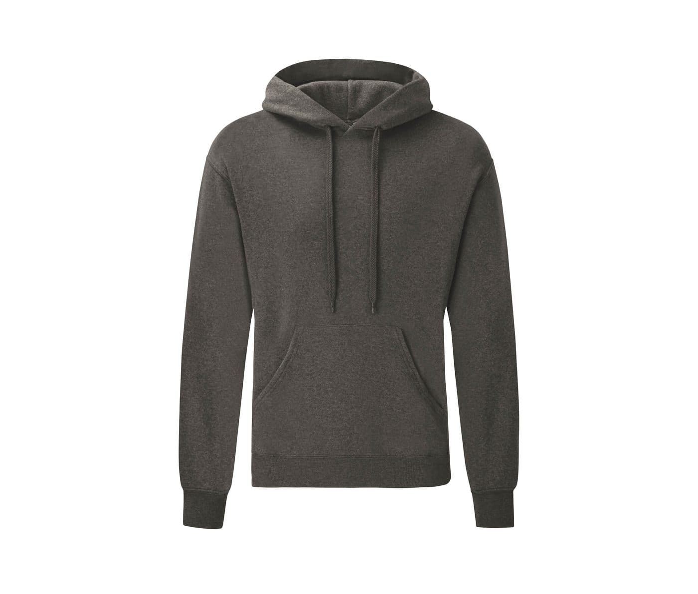 CLASSIC HOODED SWEAT coloris Gris chiné foncé