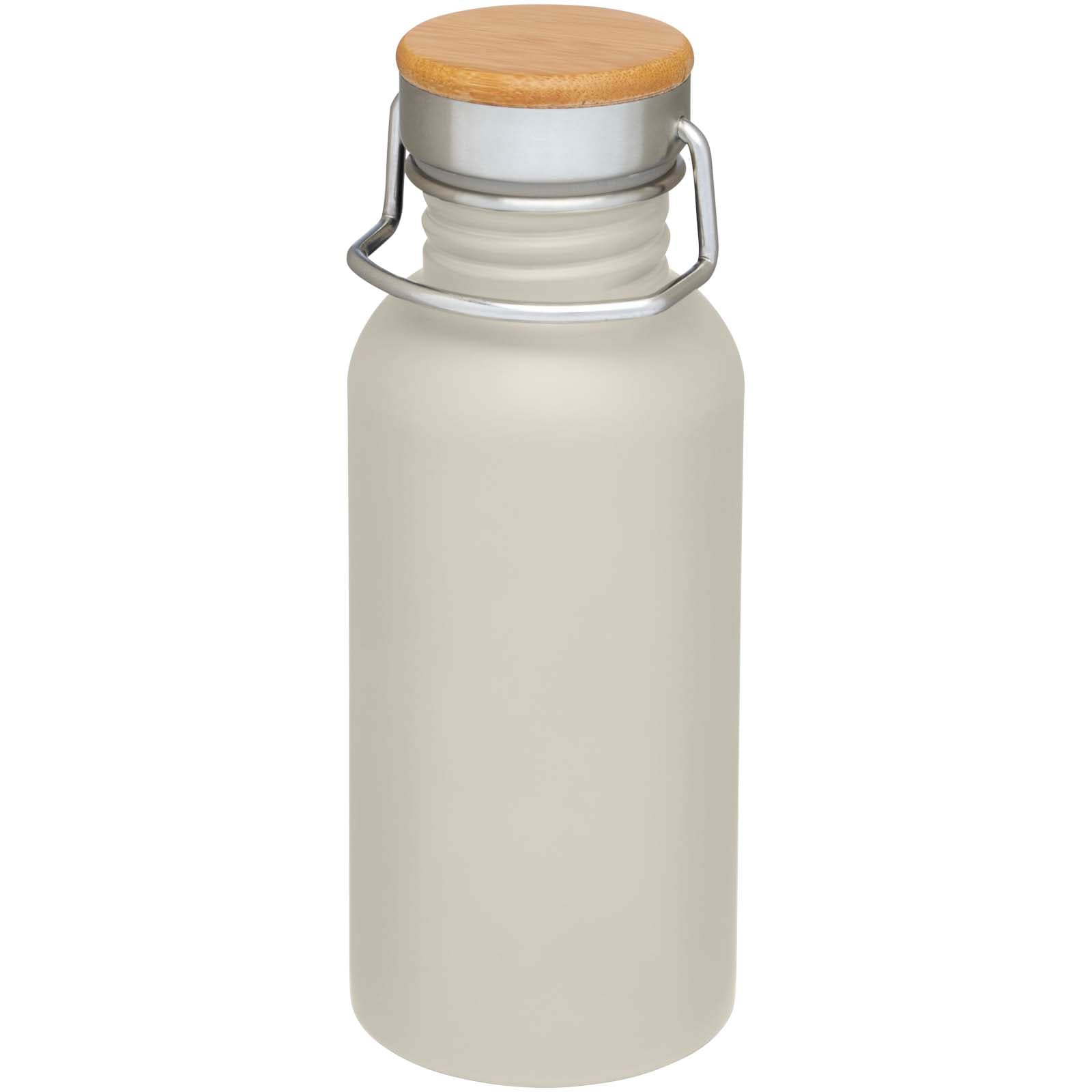Bouteille de sport à simple paroi en acier inoxydable Thor 550 ml coloris Grès