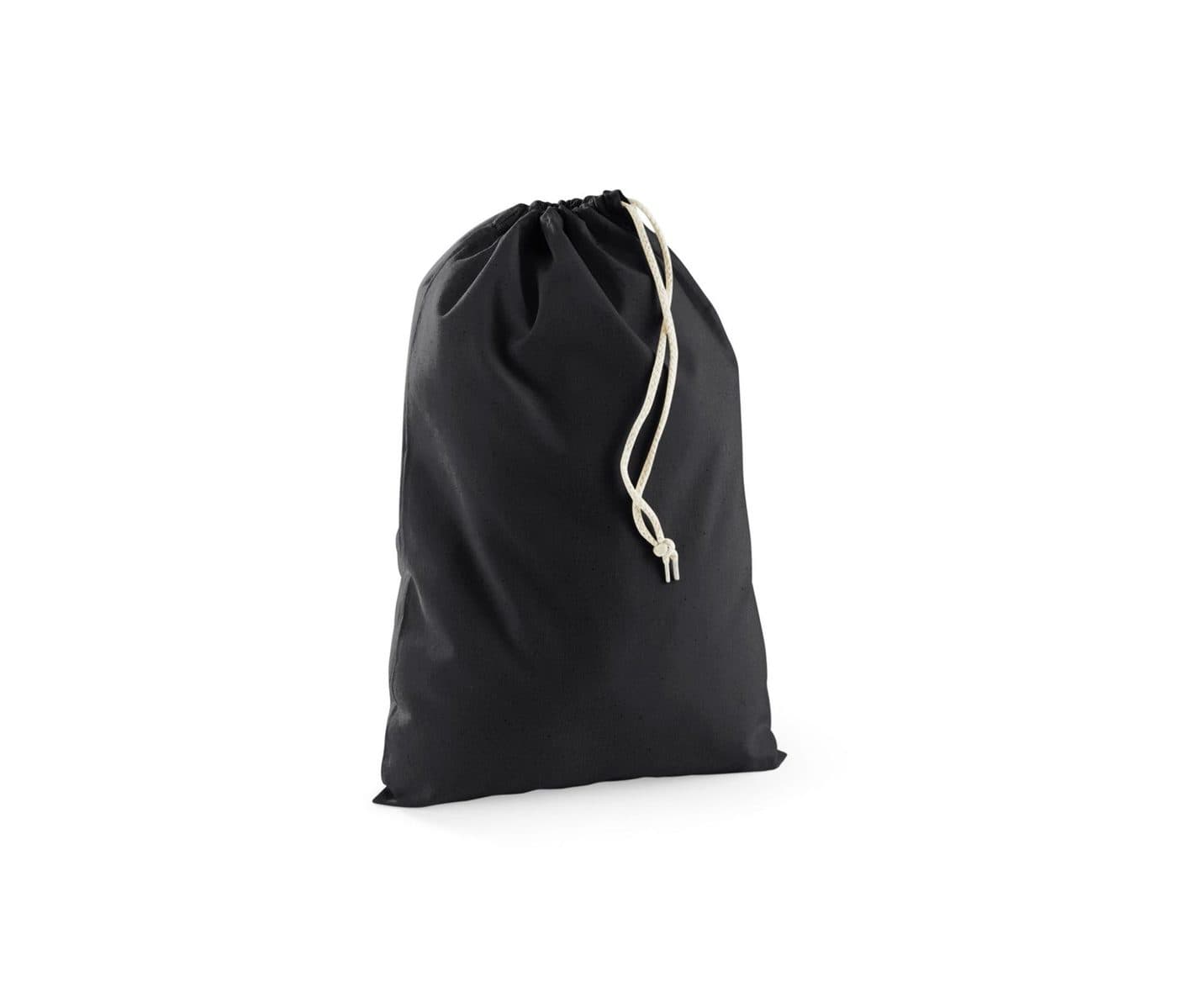 RECYCLED COTTON STUFF BAG coloris Noir