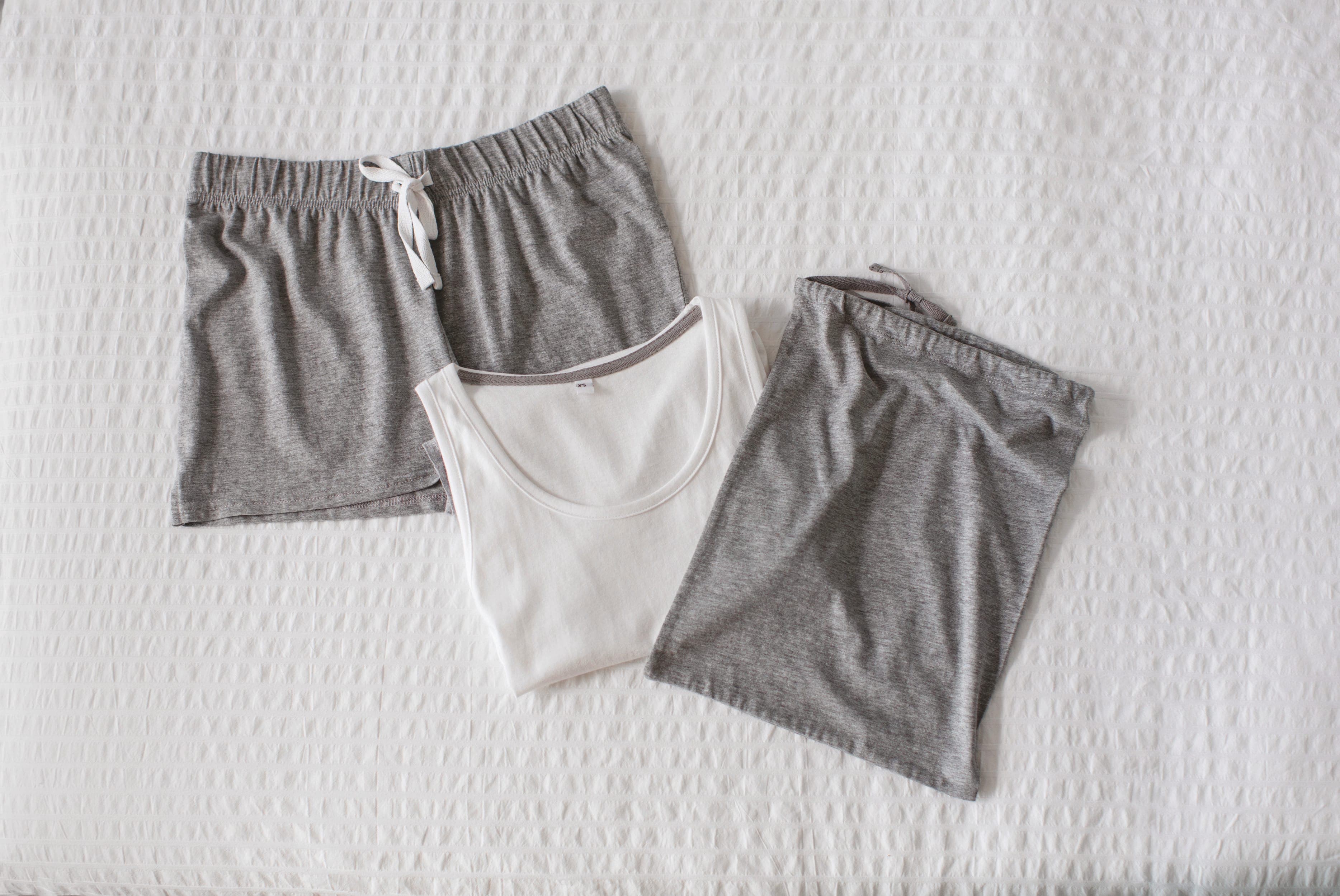 Kit Pyjama - version courte en situation