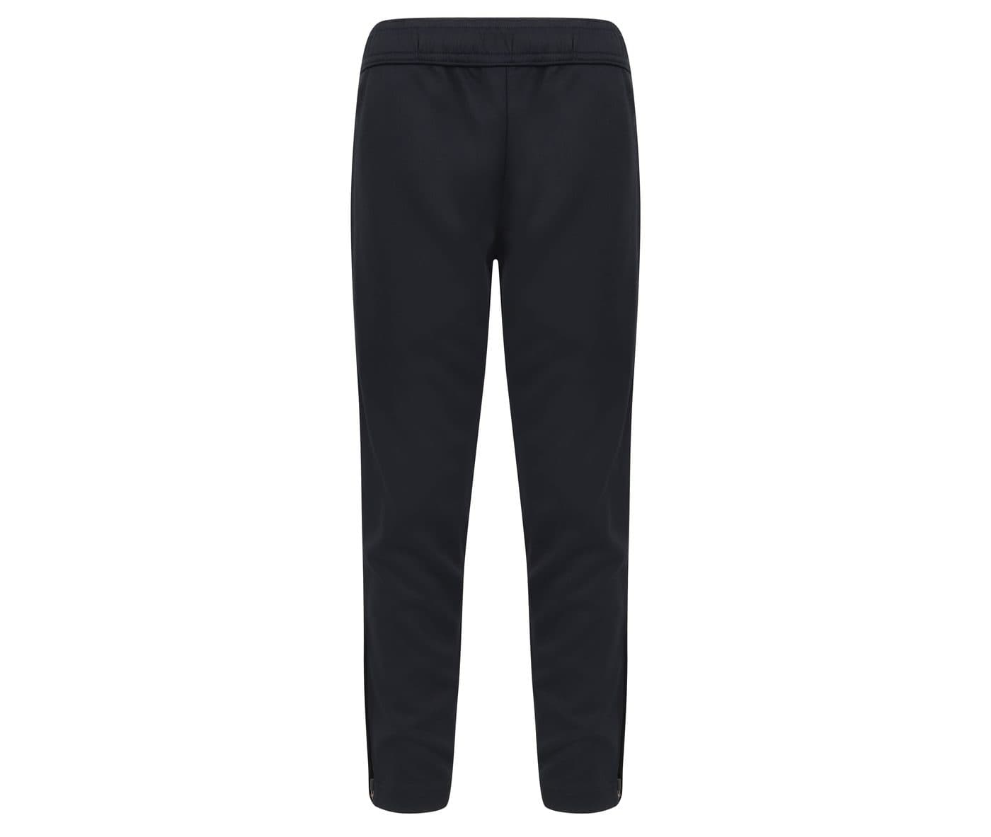 KID'S SLIM LEG KNITTED TRACKSUIT PANTS coloris Marine