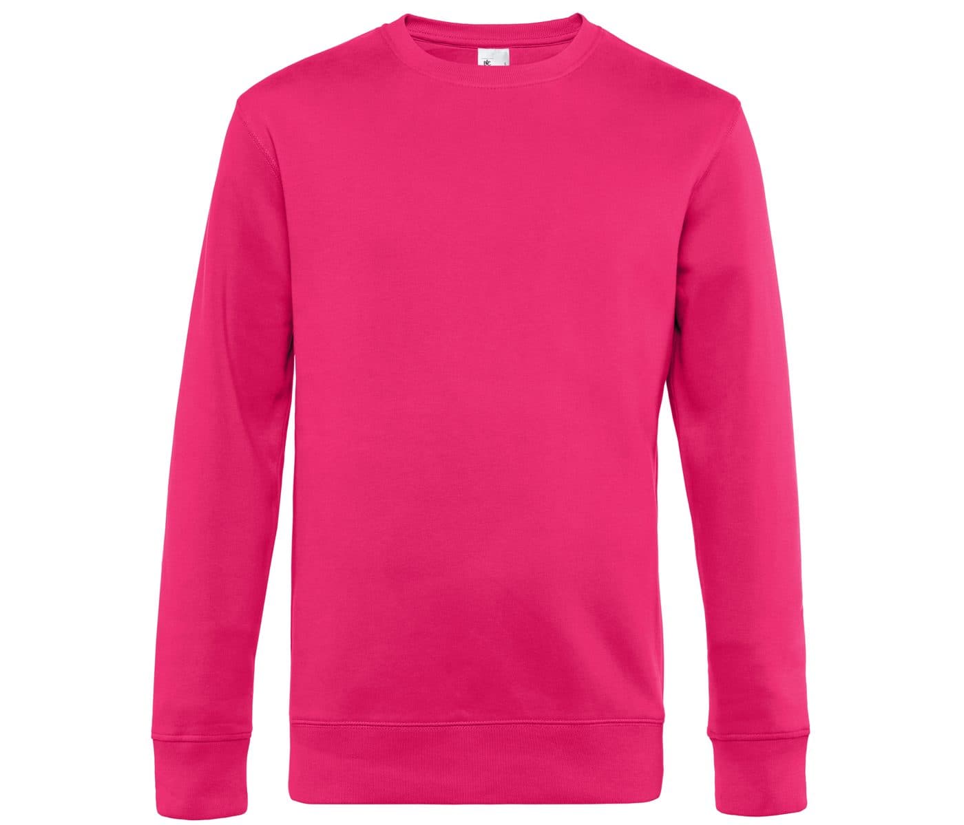 B&C KING CREW NECK coloris Rose magenta