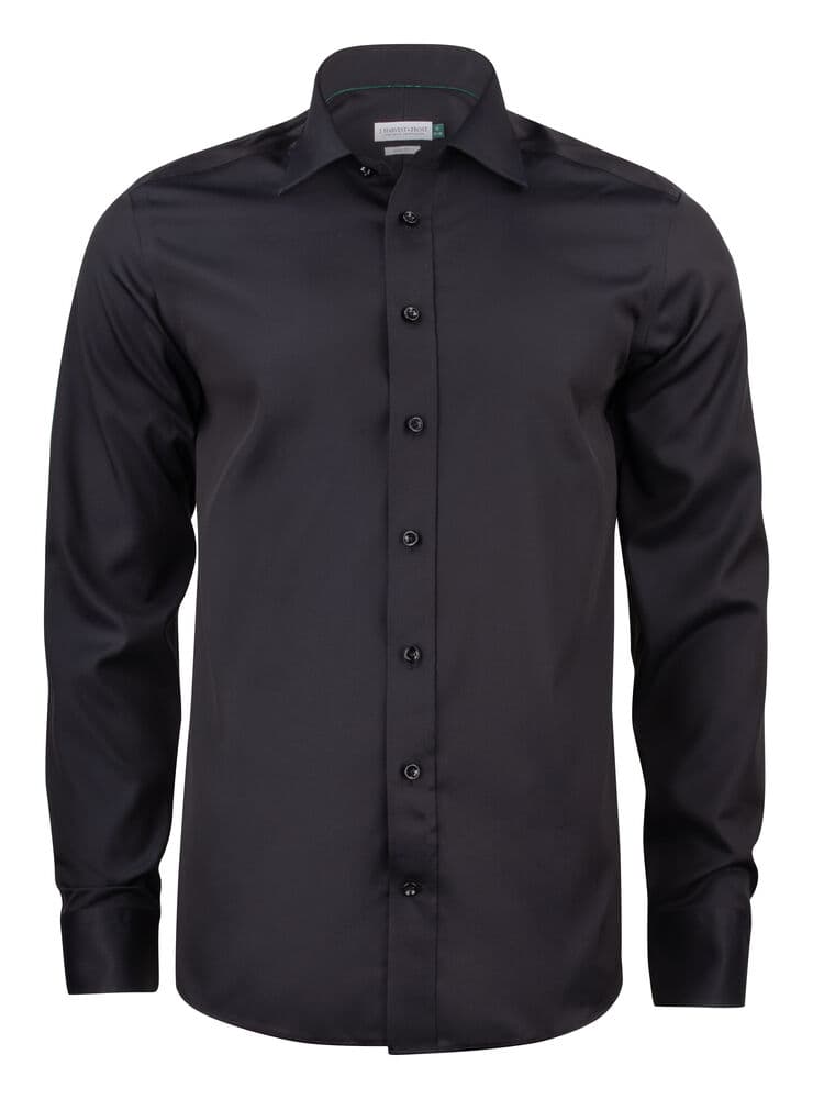 Green Bow 01 Chemise Coupe Slim Hommes coloris Noir