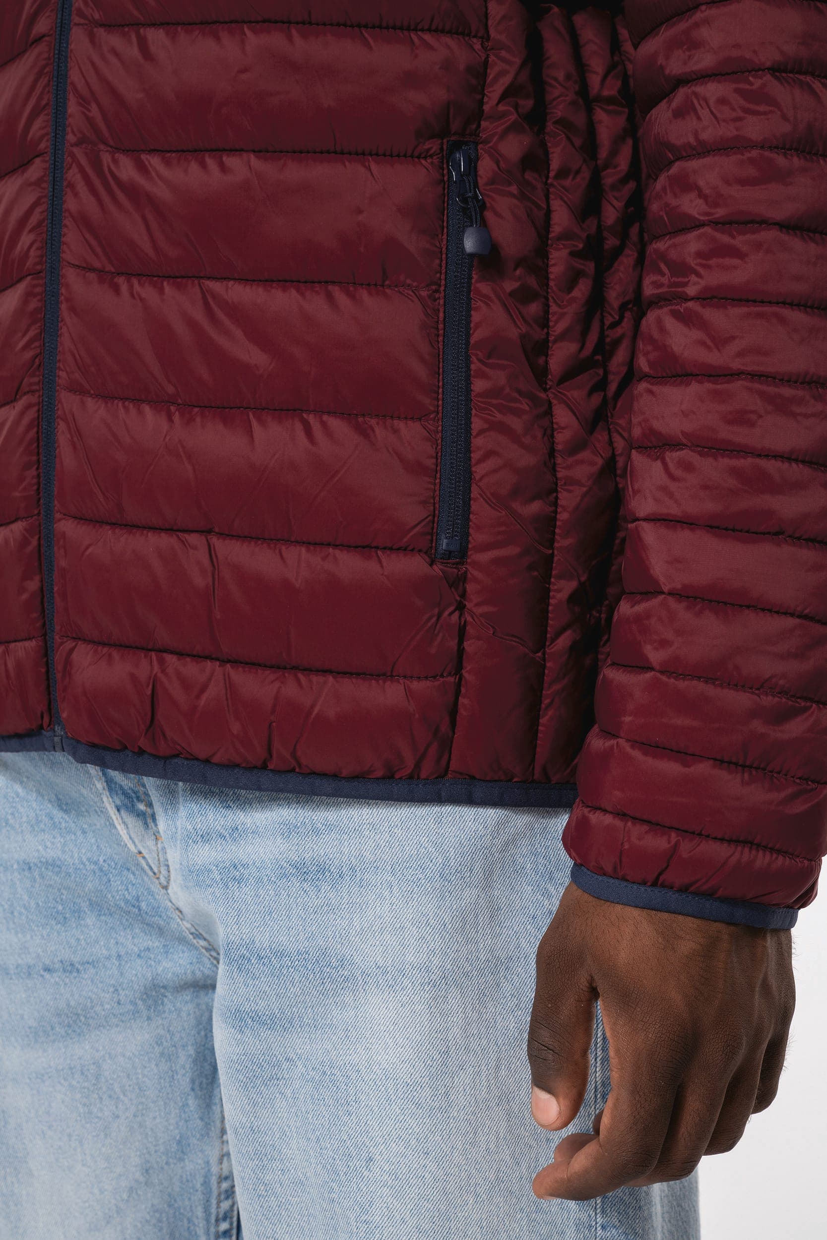 Doudoune légère homme en situation
