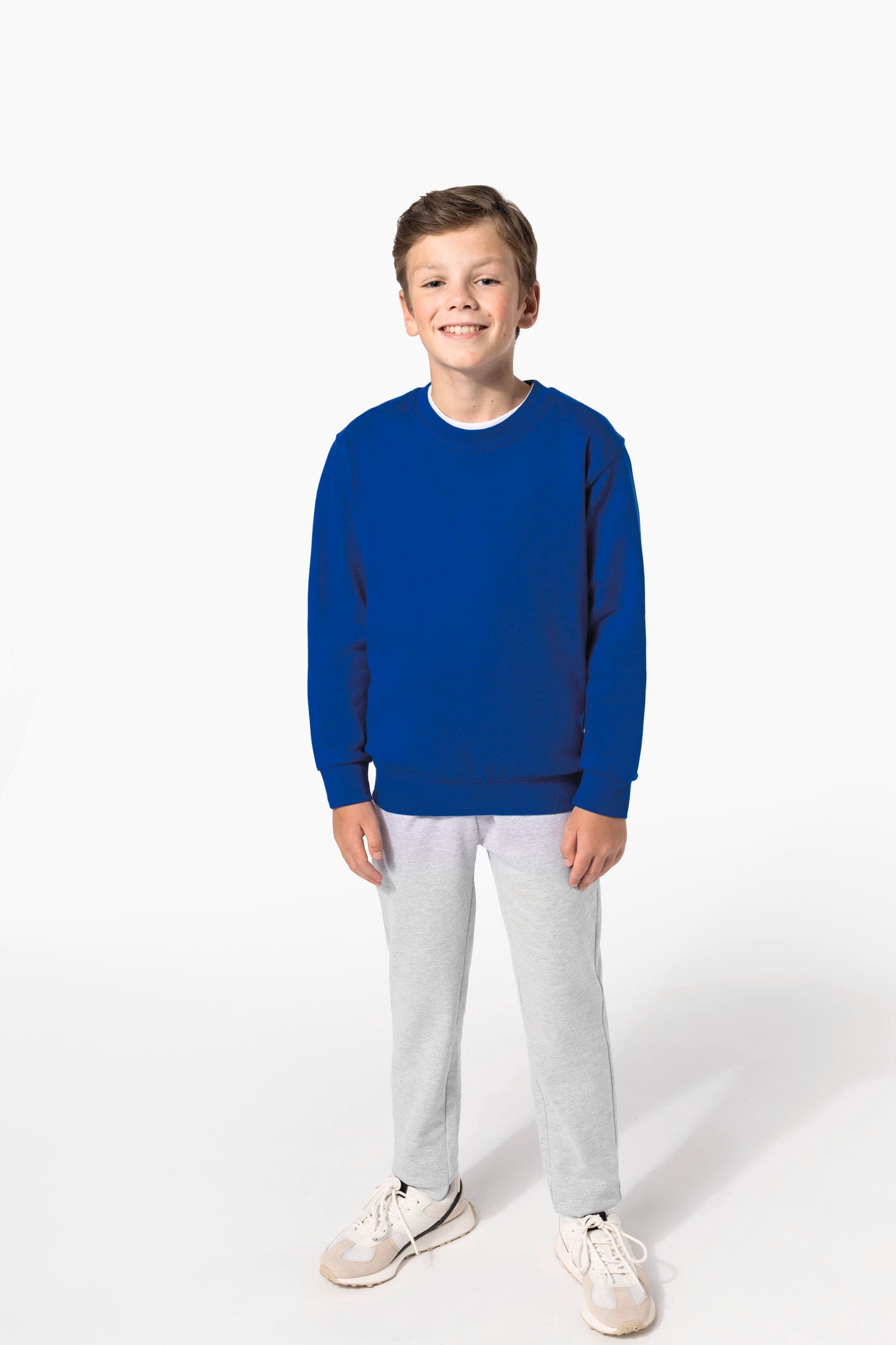 Sweat-shirt col rond enfant en situation