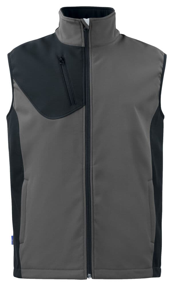 3702 GILET BODYWARMER SOFTSHELL coloris Gris