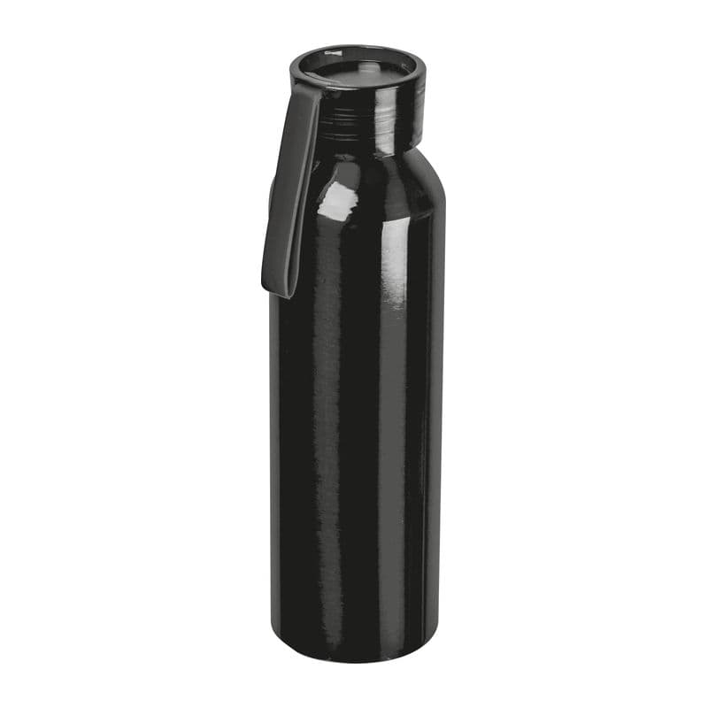Bouteille en aluminium recyclé « Cork » coloris Noir