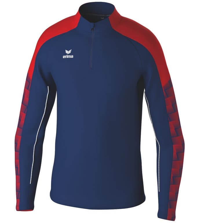 Sweat d'entraînement EVO STAR coloris Marine / Rouge